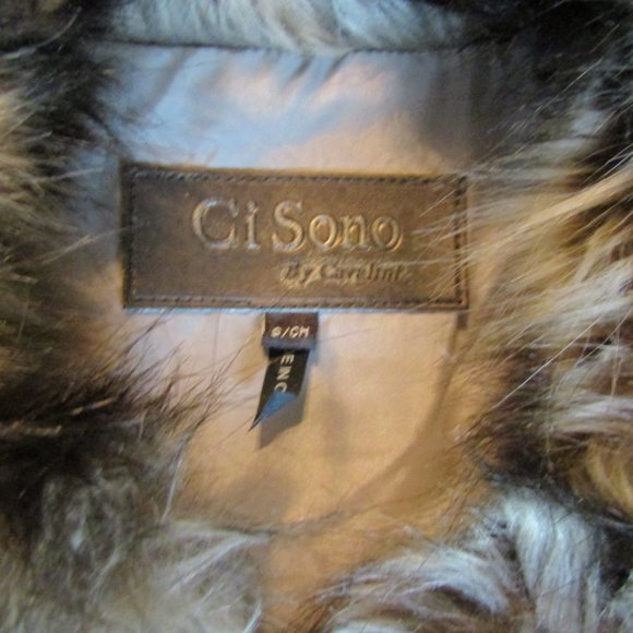 Ci Sono by Cavalini Fur Vest S/CH - Picture 6 of 8
